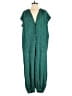 Maeve 100% Rayon Polka Dots Green Jumpsuit Size XS - photo 1