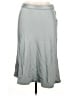 St. John 100% Silk Solid Gray Silk Skirt Size 16 - photo 1