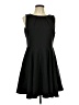 Charming Charlie Solid Black Cocktail Dress Size L - photo 1