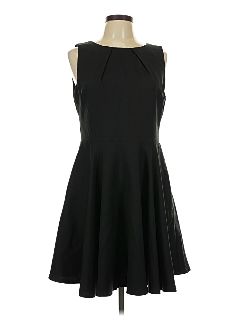 Pre-owned Charming Charlie Cocktail Dress In Black