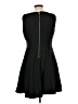 Charming Charlie Solid Black Cocktail Dress Size L - photo 2