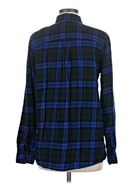 Express Outlet Long Sleeve Button-Down Shirt (view 2)