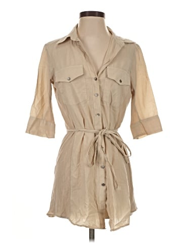 James Perse 3/4 Sleeve Button-Down Shirt (view 1)
