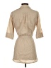 James Perse Tan 3/4 Sleeve Button-Down Shirt Size Sm (1) - photo 2
