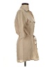 James Perse Tan 3/4 Sleeve Button-Down Shirt Size Sm (1) - photo 4