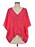 Naked Zebra 100% Polyester Pink 3/4 Sleeve Blouse Size S - photo 1