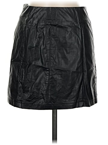 Cotton Candy LA Faux Leather Skirt (view 1)