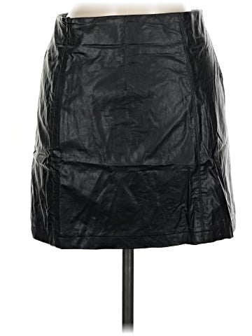 Cotton Candy LA Faux Leather Skirt (view 2)