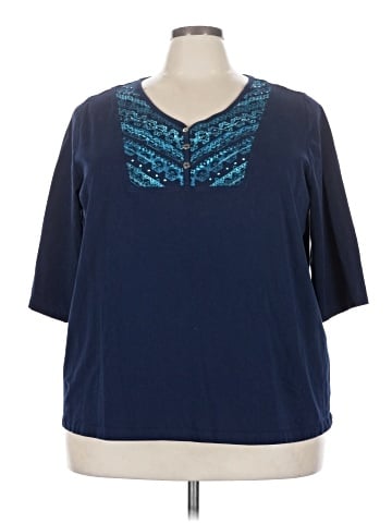 Catherines 3/4 Sleeve T-Shirt (view 1)