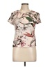 ALLSAINTS Ivory Short Sleeve Blouse Size L - photo 1
