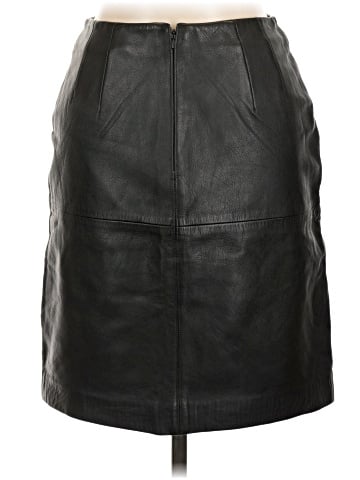 Amanda Smith Faux Leather Skirt (view 2)