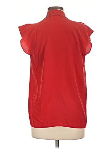 The Podolls Short Sleeve Silk Top (view 2)