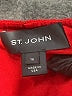 St. John Red Formal Skirt Size 16 - photo 4