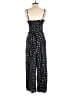 Ann Taylor LOFT 100% Viscose Polka Dots Black Jumpsuit Size S - photo 2