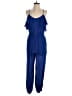 Love Culture Solid Blue Jumpsuit Size S (estimated) - photo 1