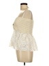 Zara Ivory Sleeveless Top Size L - photo 5