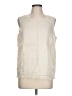 Theory Ivory Sleeveless Blouse Size L - photo 1