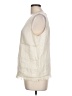 Theory Ivory Sleeveless Blouse Size L - photo 5