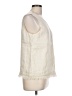 Theory Ivory Sleeveless Blouse Size L - photo 4
