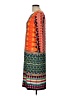 Monroe and Main Print Orange Casual Dress Size L - photo 5