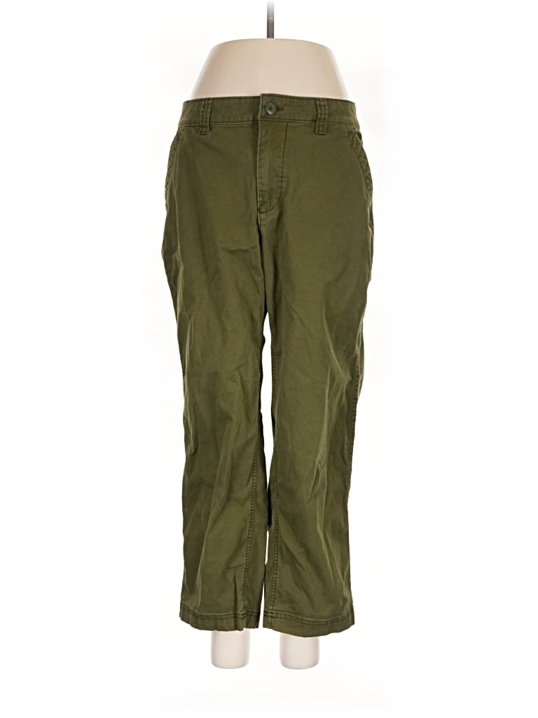 Pre-owned Old Navy Khaki Pant In Green