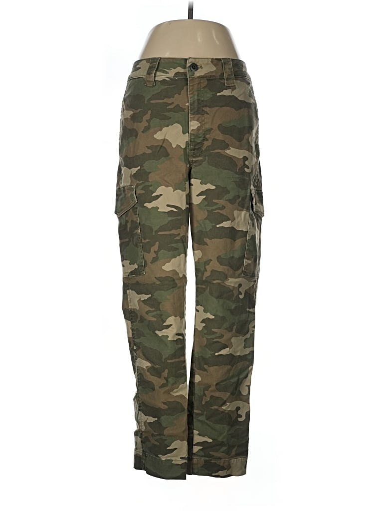 Pre-owned Madewell Cargo Pants In Green