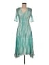 Komarov Teal Cocktail Dress Size Med (2) - photo 1