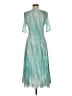 Komarov Teal Cocktail Dress Size Med (2) - photo 2