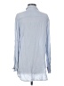 Tousyea 100% Viscose Blue Long Sleeve Blouse Size S - photo 2