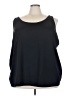 Maggie Barnes Black Sleeveless T-Shirt Size 5X - photo 1