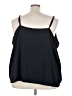 Maggie Barnes Black Sleeveless T-Shirt Size 5X - photo 2