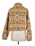 Love Tree 100% Polyester Print Gold Faux Fur Jacket Size M - photo 2