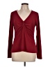Bold Elements Burgundy Long Sleeve Top Size L - photo 1