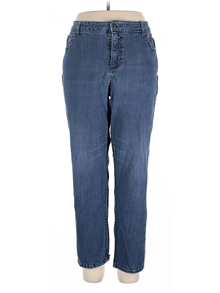 Pre-owned Terra & Sky Jeans In Blue