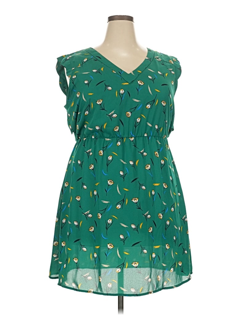Pre-owned 41hawthorn Casual Dress In Green