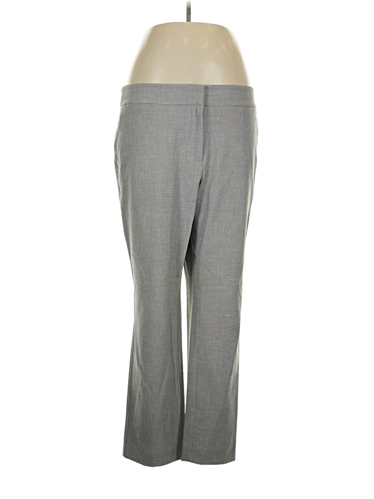 Pre-owned Ann Taylor Loft Dress Pants In Gray