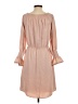 Mika Mindel 100% Polyester Solid Tan Casual Dress Size S - photo 2