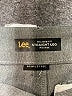 Lee 100% Polyester Chevron-herringbone Gray Dress Pants Size 6 - photo 7