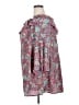 Earthbound Trading Co. 100% Polyester Paisley Pink Casual Dress Size XXL - photo 5