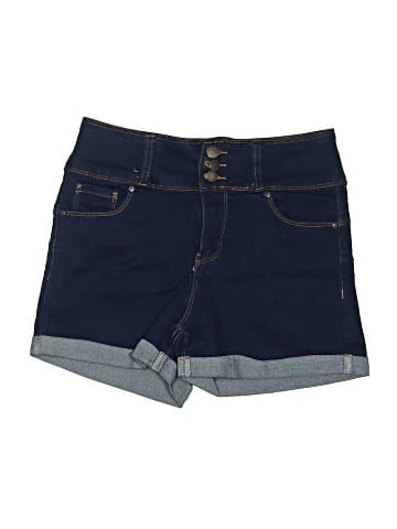 Wax Jean Denim Shorts (view 1)