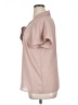 Pleione 100% Polyester Pink Short Sleeve Blouse Size XL - photo 5