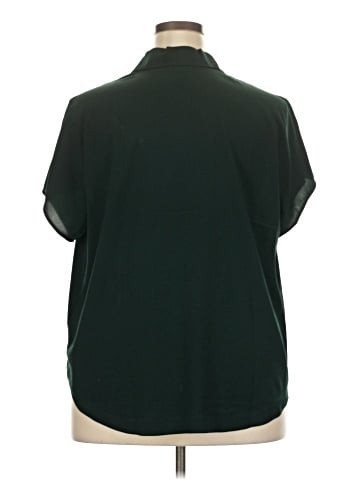 Universal Standard Short Sleeve Blouse (view 2)
