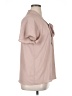 Pleione 100% Polyester Pink Short Sleeve Blouse Size XL - photo 4
