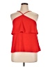 Lily White Red Sleeveless Blouse Size XL - photo 1