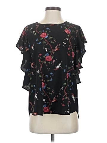 Bobeau Short Sleeve Blouse (view 1)