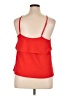 Lily White Red Sleeveless Blouse Size XL - photo 2