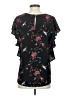 Bobeau Black Short Sleeve Blouse Size S - photo 2