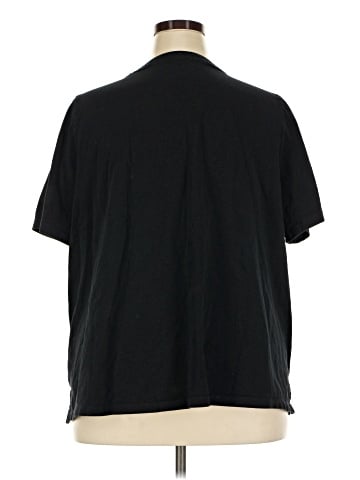 SUPREMA Essentials by Catherines Short Sleeve Blouse (view 2)