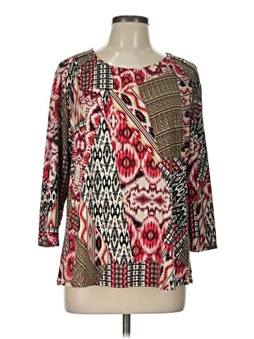 Links 3/4 Sleeve Blouse (view 1)