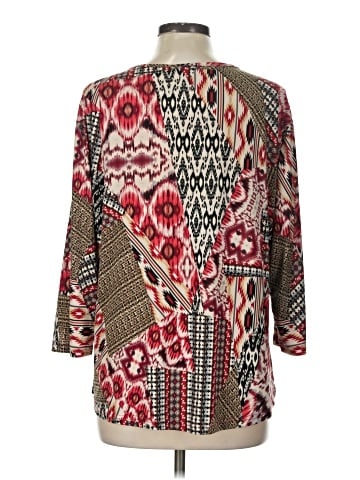 Links 3/4 Sleeve Blouse (view 2)